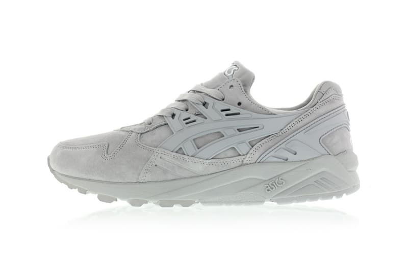 asics gel kayano trainer light grey