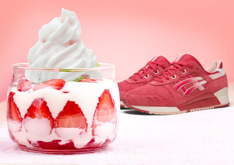 ASICS Tiger GEL-Lyte III「Strawberries & Cream」情人節別注配色