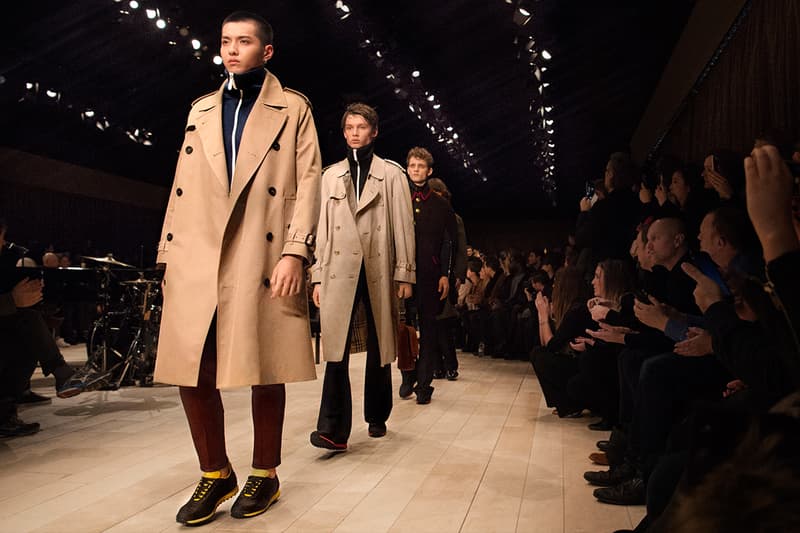 Burberry 2016 秋冬男裝舞台背後