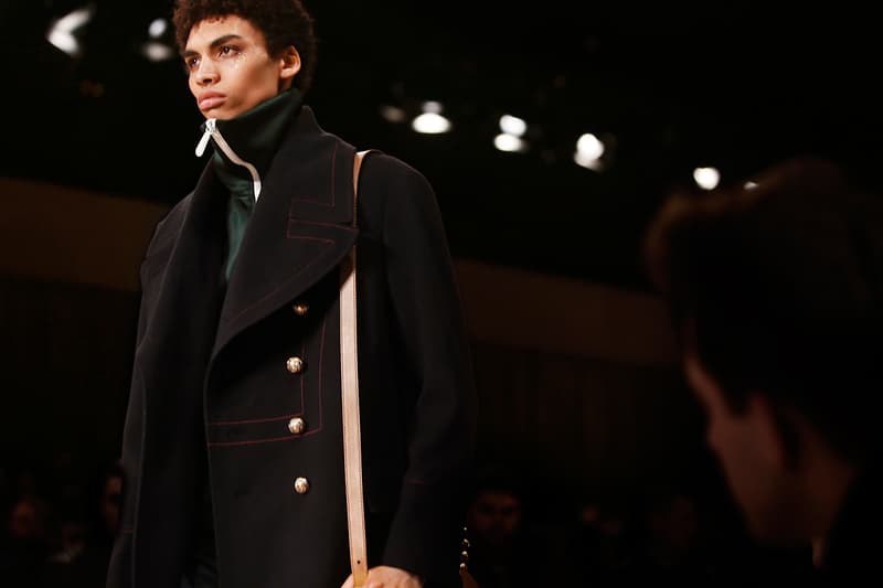 Burberry 2016 秋冬男裝舞台背後