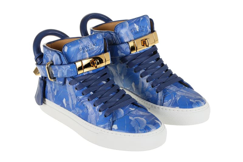 Buscemi x colette 100MM「Blue Palm」聯名鞋款
