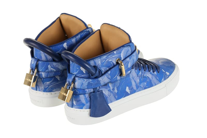 Buscemi x colette 100MM「Blue Palm」聯名鞋款