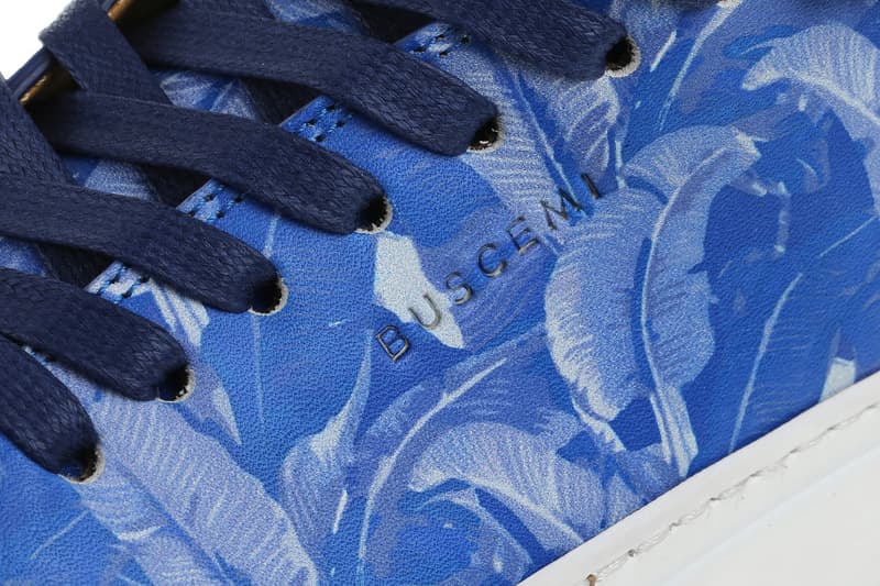 Buscemi x colette 100MM「Blue Palm」聯名鞋款