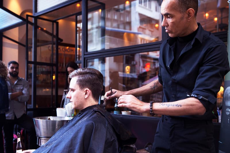 chom chom x gentlemens tonic barber