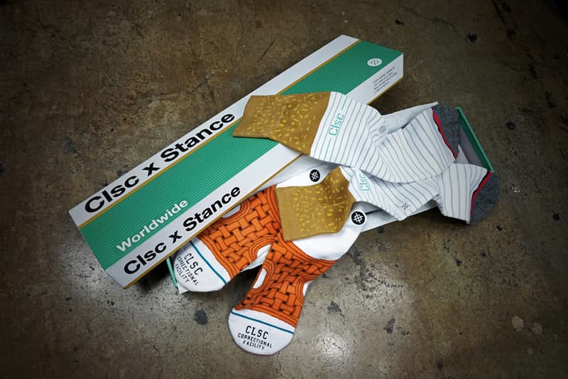 CLSC x Stance 聯名襪子系列