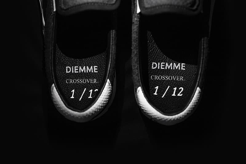 Diemme x Crossover 聯名「Pain, Grief, Despair」Slip-on 鞋款