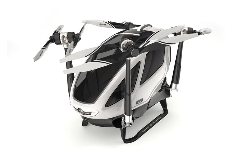 億航發佈 Ehang184 自動駕駛載人飛行器