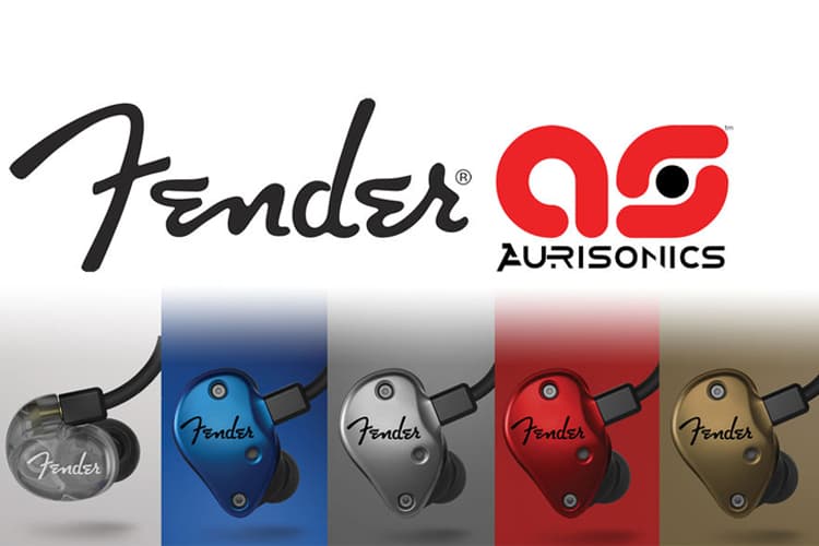 Fender, Music, Guitar, Earphones, In-Ear, Aurisonics,
