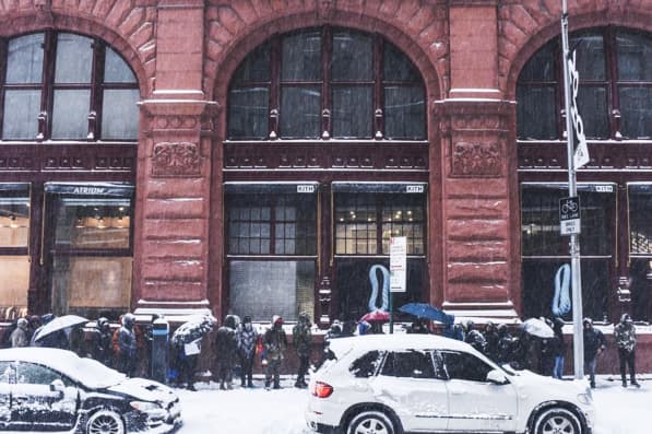 kith ronnie fieg adidas tubular doom snow storm jonas