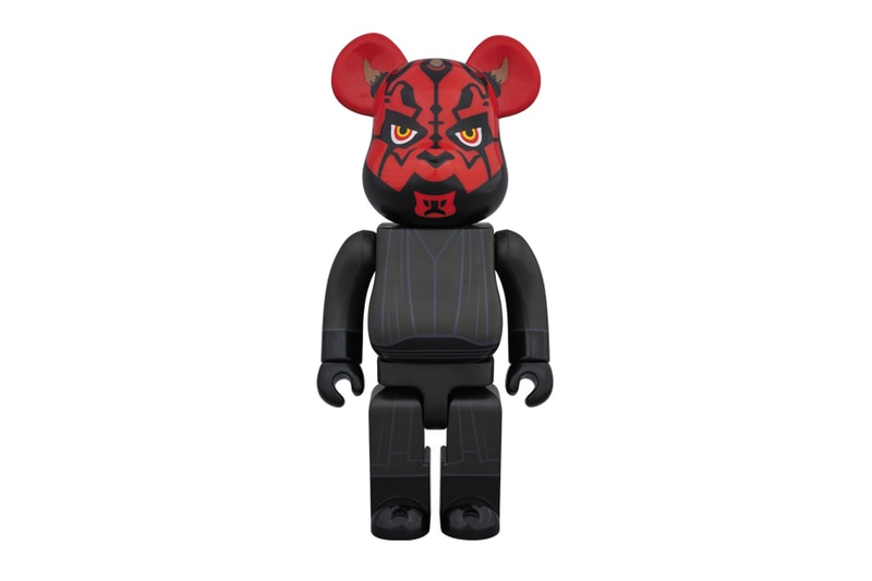 Star Wars x Medicom Toy Darth Maul 400% Bearbrick 聯名玩偶