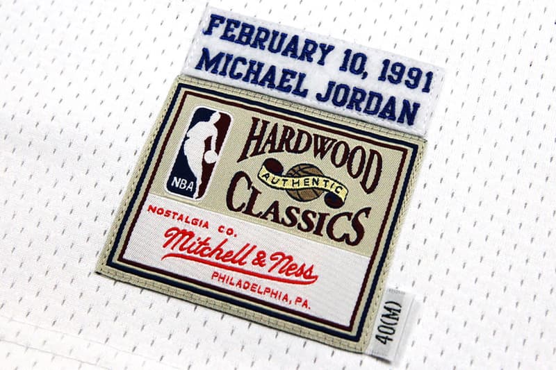 Mitchell & Ness 復刻 Michael Jordan 1991 全明星戰袍