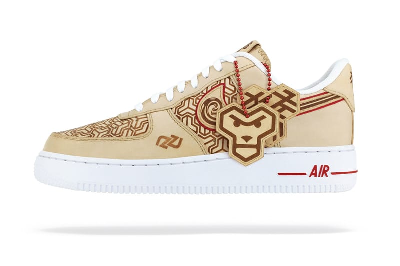 王志鈞打造 Nike Air Force 1「猴年」客製版本