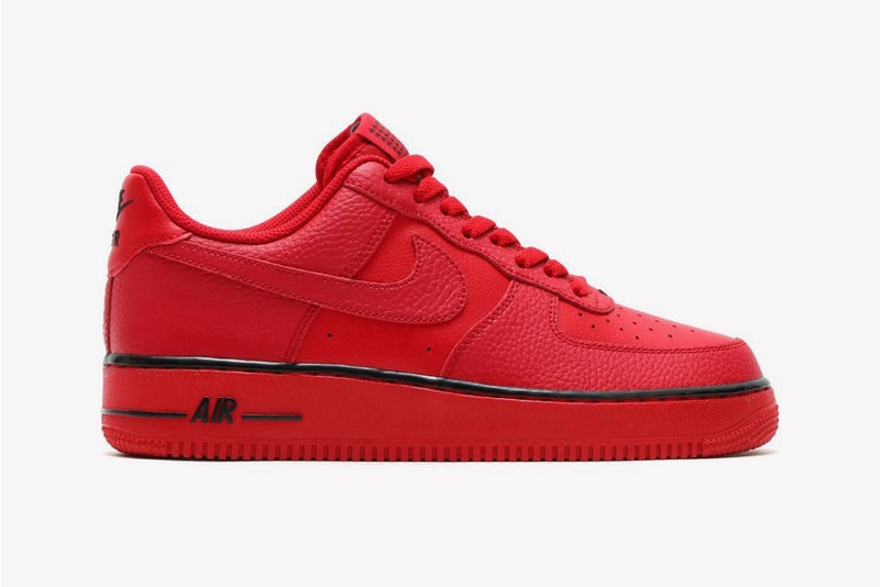 Nike Air Force 1 全新配色設計「Gym Red」