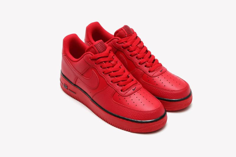Nike Air Force 1 全新配色設計「Gym Red」