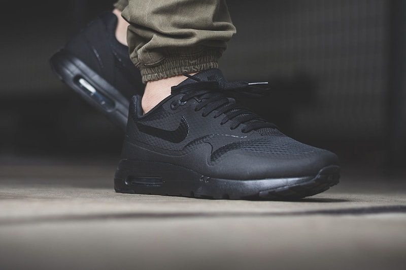 Nike Air Max 1 Ultra Essential 全黑配色