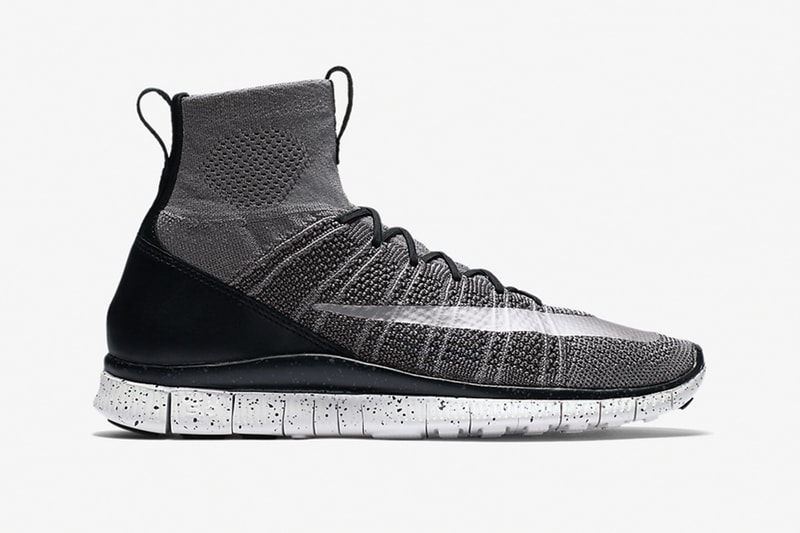 nike free flyknit mercurial superfly wolf grey dark grey hk launch