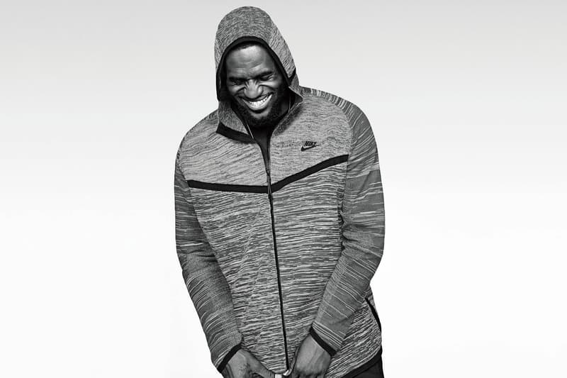 LeBron James Introduces Nike's 2016 Spring Tech Knit Collection