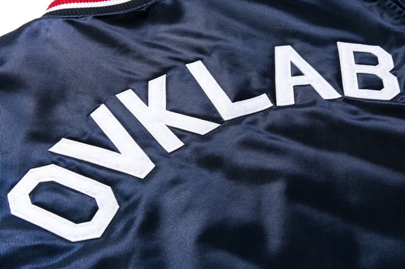 台灣獨佔 OVKLAB x Champion 2015 秋冬聯名棒球褸