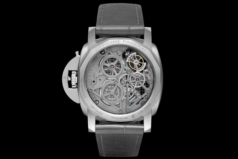 Panerai 推出 Lo Scenziato Luminor 1950 Tourbillon GMT Titanio 伽利略致敬版本
