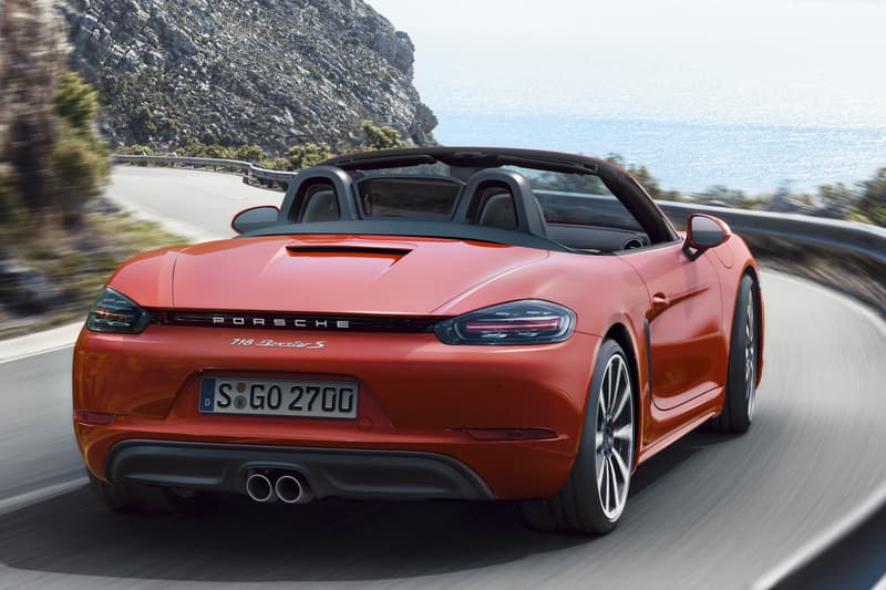 Porsche 發佈 718 Boxster & 718 Boxster S 跑車