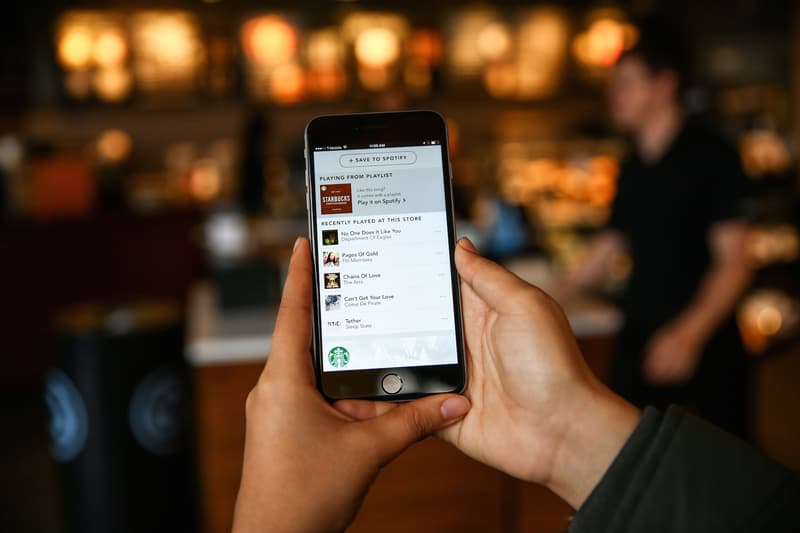 Starbucks x Spotify 同步串流店內好聲音