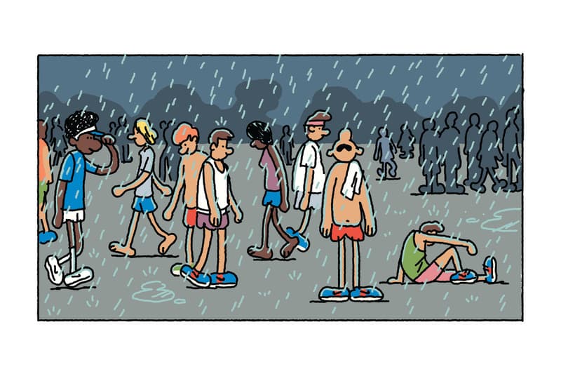 《The Nike Windrunner: A Visual History》短篇漫畫