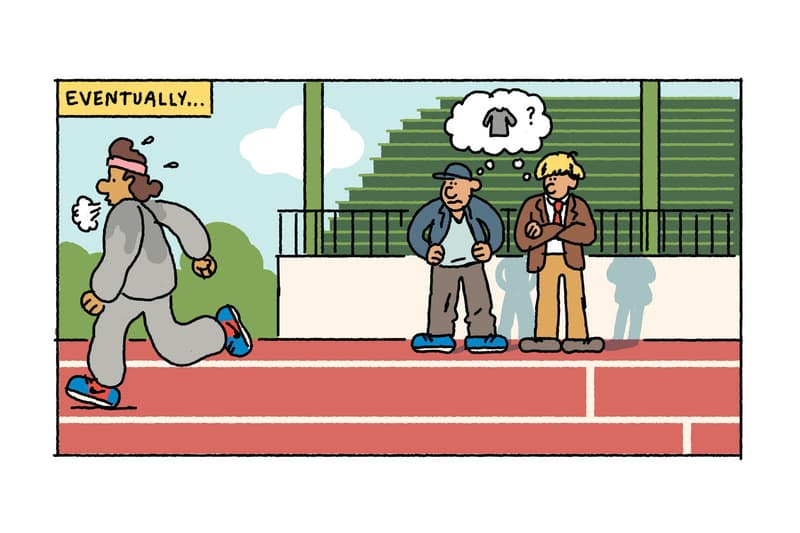 《The Nike Windrunner: A Visual History》短篇漫畫