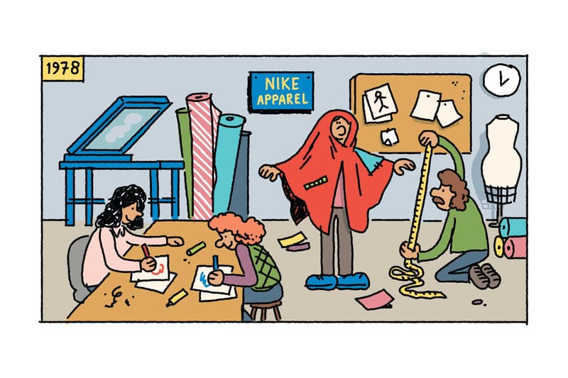 《The Nike Windrunner: A Visual History》短篇漫畫