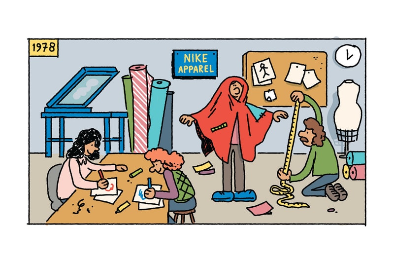 《The Nike Windrunner: A Visual History》短篇漫畫