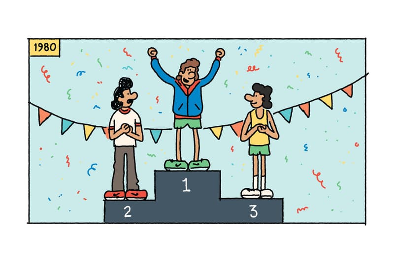 《The Nike Windrunner: A Visual History》短篇漫畫