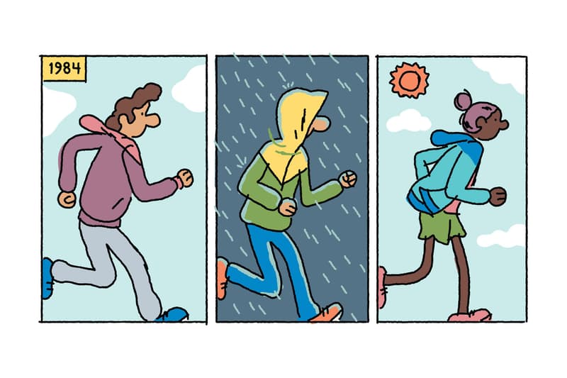 《The Nike Windrunner: A Visual History》短篇漫畫