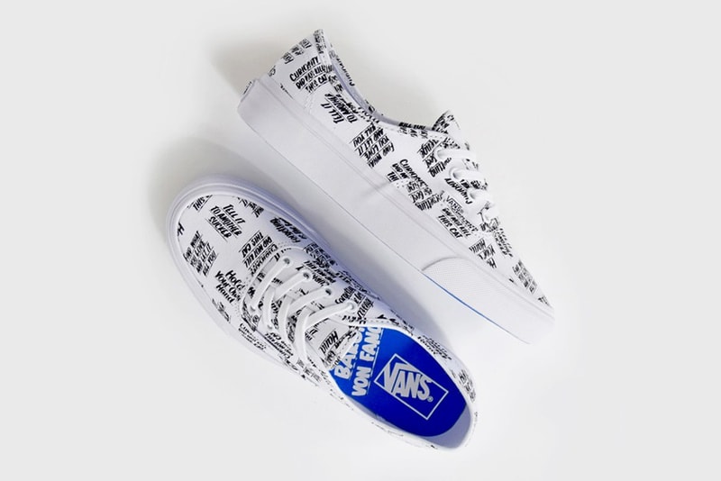 Vans x Baron Von Fancy 全新聯名 Authentic 鞋款