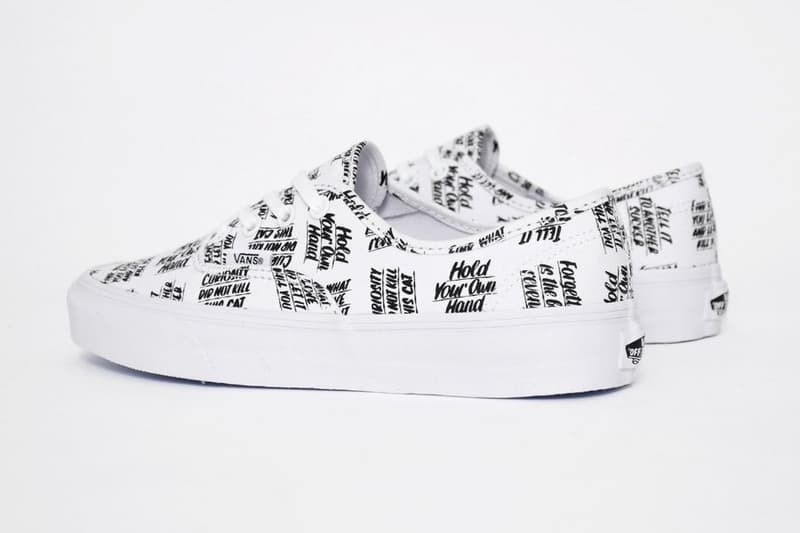 Vans x Baron Von Fancy 全新聯名 Authentic 鞋款
