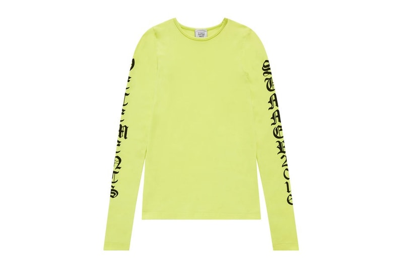 VETEMENTS 系列突發登陸 Dover Street Market 網店