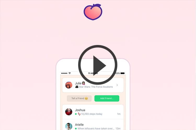 潮人之象徵－ 立即安裝橫掃歐美通訊 App Peach 