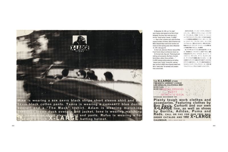 XLARGE 推出 25 周年《True OG Streetwear》紀念特刊