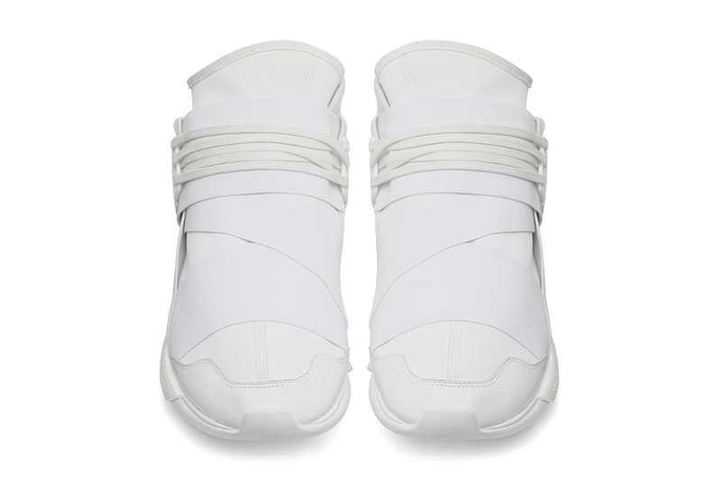 Y-3 Qasa High 全白配色設計