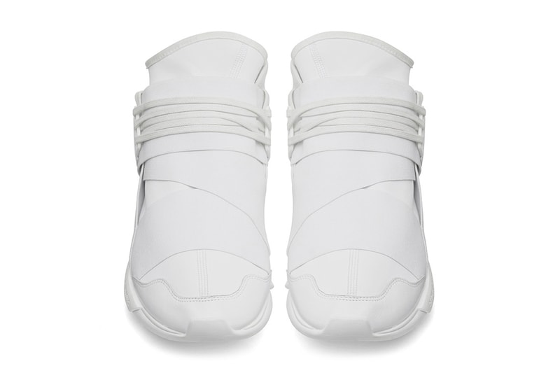Y-3 Qasa High 全白配色設計