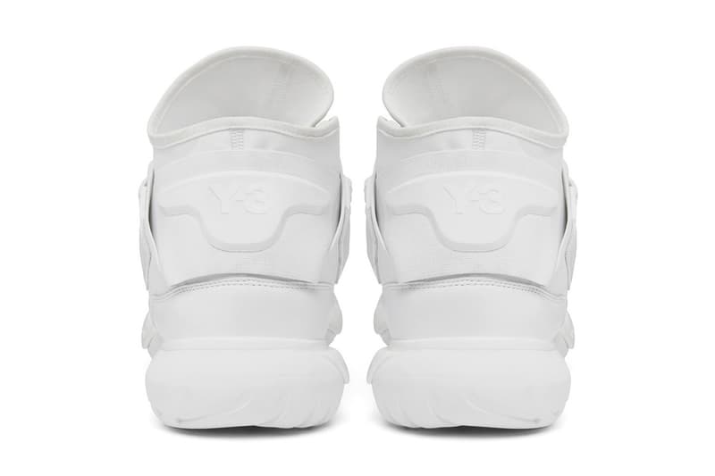 Y-3 Qasa High 全白配色設計