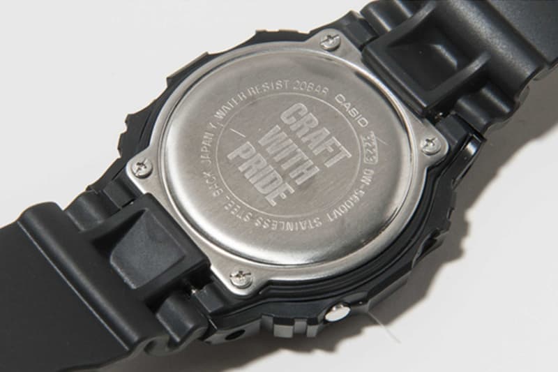 NEIGHBORHOOD x G-SHOCK DW-5600 聯名腕錶