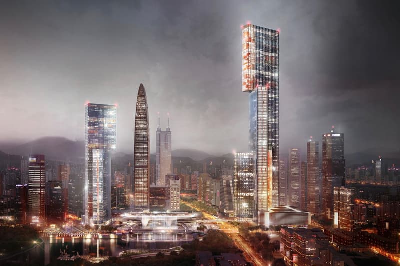 PLP 公布深圳核心區建築項目設計圖