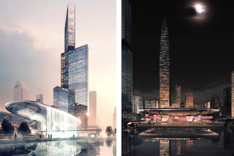 PLP 公布深圳核心區建築項目設計圖