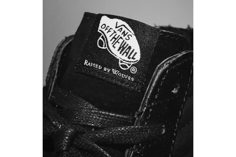 搶先預覽 Raised by Wolves x Off The Hook x Vans 聯名 Sk8-Hi 鞋款
