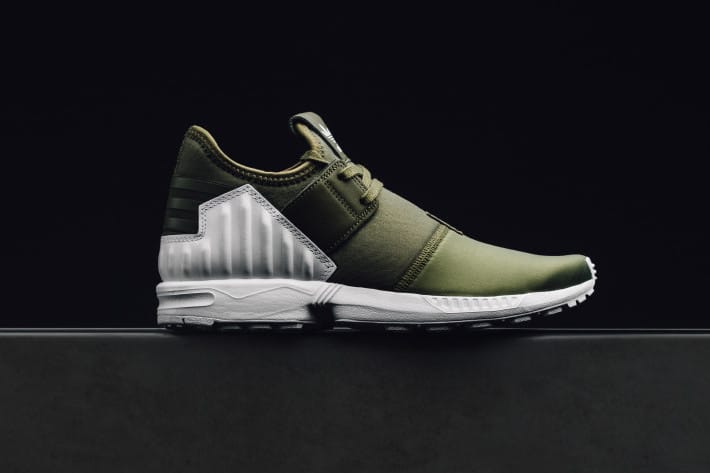 adidas Originals ZX Flux Plus 全新配色設計「Olive Cargo」