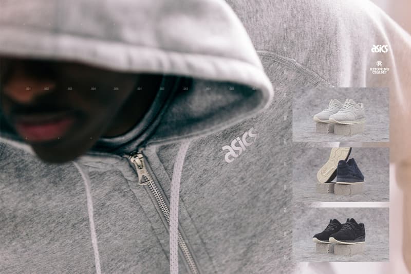 ASICS Tiger 與 Reigning Champ 聯手打造高階運動服飾系列