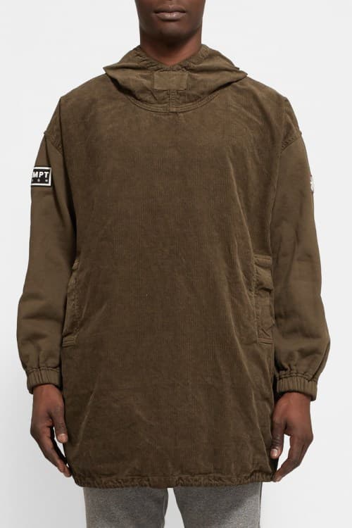 Cav Empt 推出全新 Oversized Appliquéd Cotton-Corduroy Parka