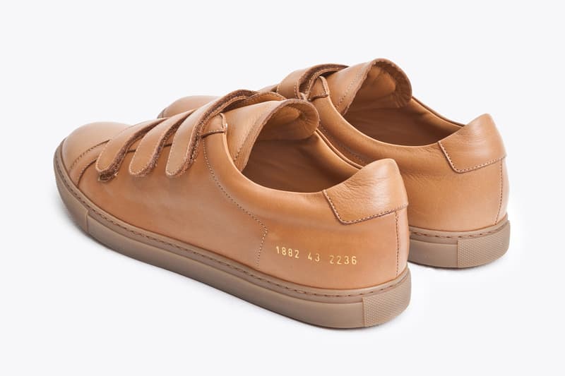 Common Projects Achilles Three Strap 魔術貼版本，釋出 