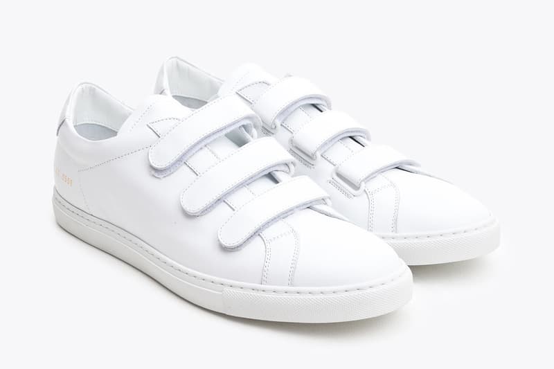 Common Projects Achilles Three Strap 魔術貼版本，釋出 