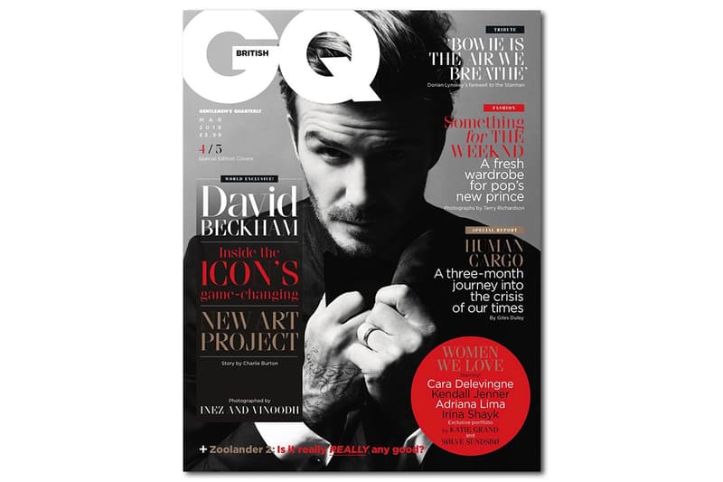 隨英版《GQ》影像解讀 David Beckham 時尚造型風格「發展史」