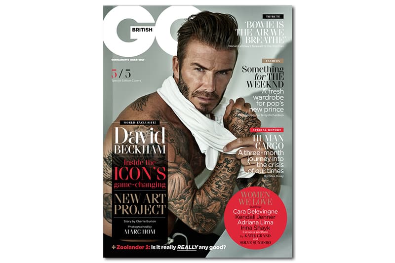 隨英版《GQ》影像解讀 David Beckham 時尚造型風格「發展史」